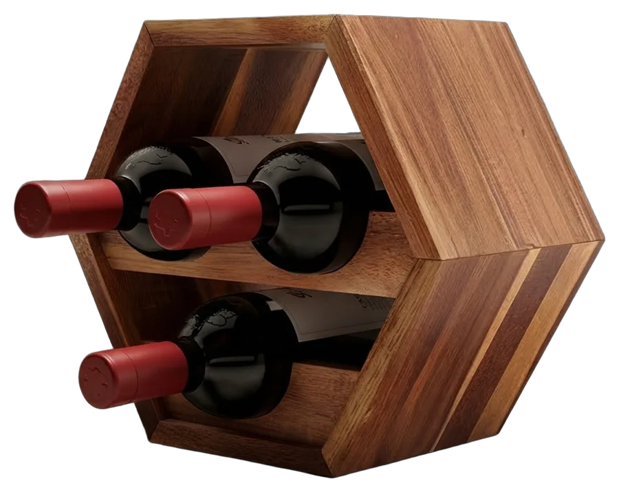Alvéole Hexagonale Bois · 3