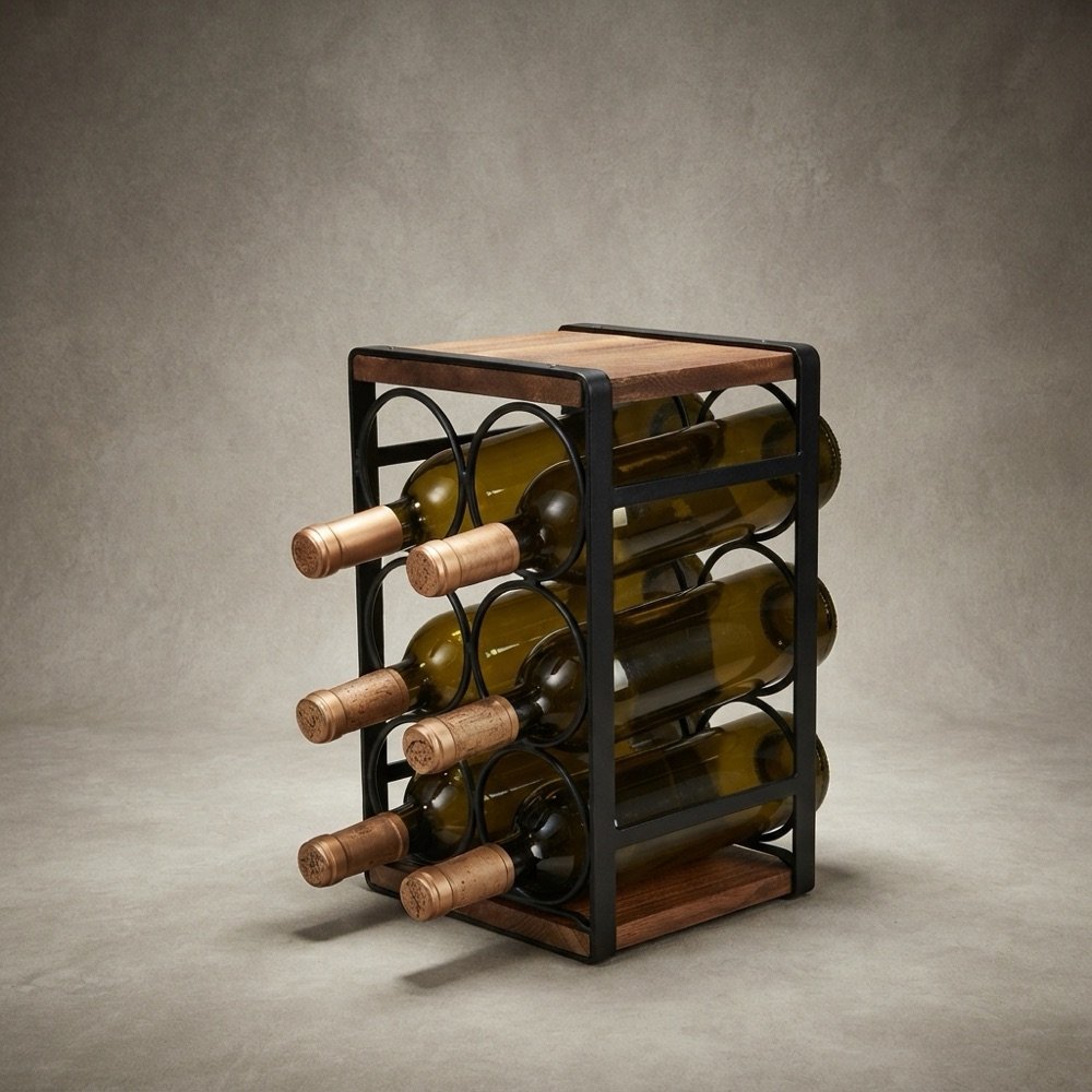 Casier Anneaux Bois & Métal · 6 — vue 2
