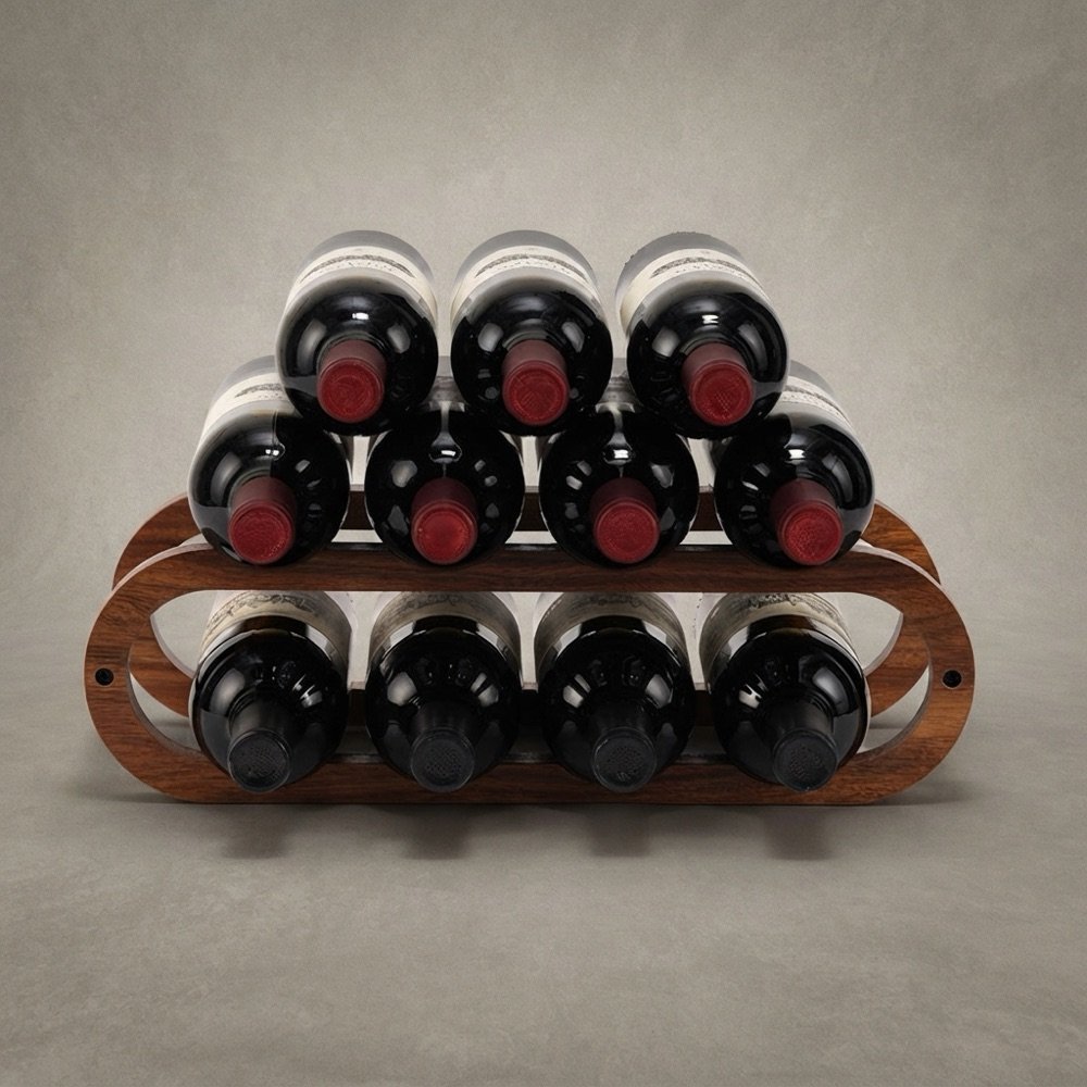 Casier Ovale Bambou — vue 2