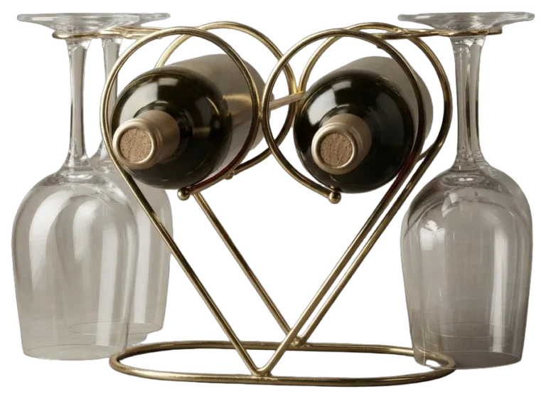 Cœur Bouteilles & Verres