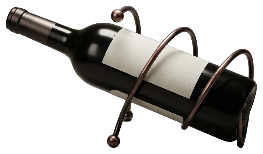 Porte-Bouteille Arceaux Cuivré