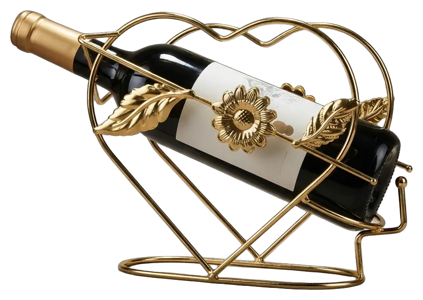Porte-Bouteille Cupidon Doré