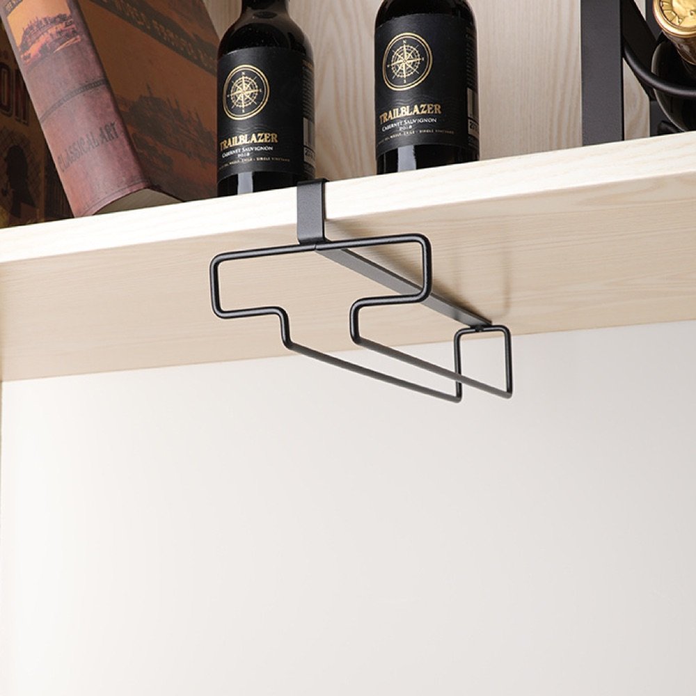 Porte-Verres Sous Étagère — vue 3
