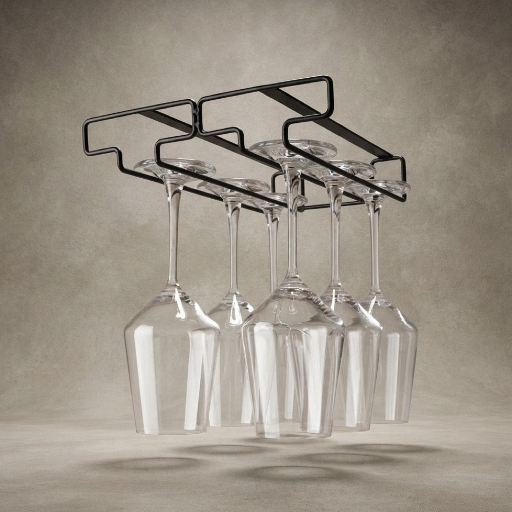 Porte-Verres Sous Étagère — vue 4