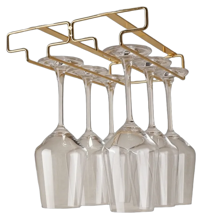 Porte-Verres Sous Étagère
