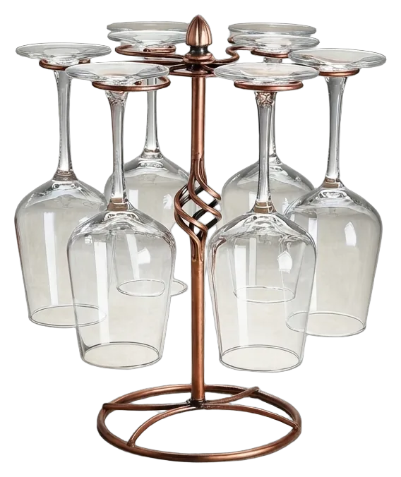 Porte-Verres Fleur Torsadée · 6