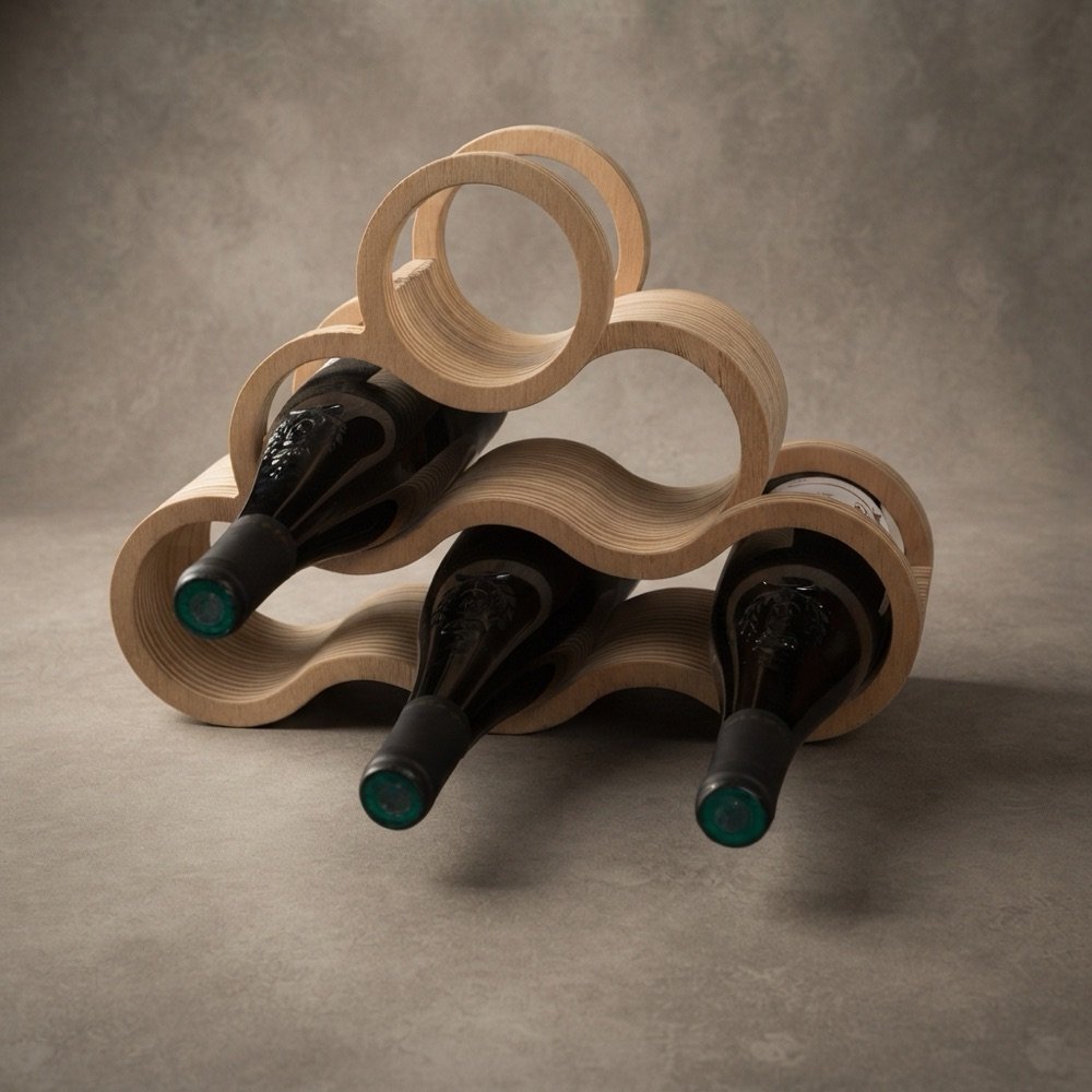 Présentoir Cercles Bois · 6 — vue 2