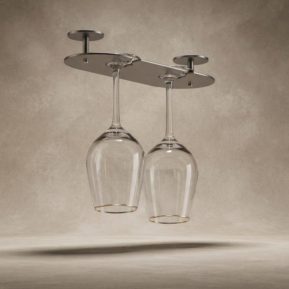 Rail Porte-Verres Suspendu — vue 3