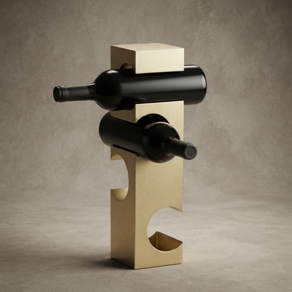 Totem Géométrique Métal — vue 5